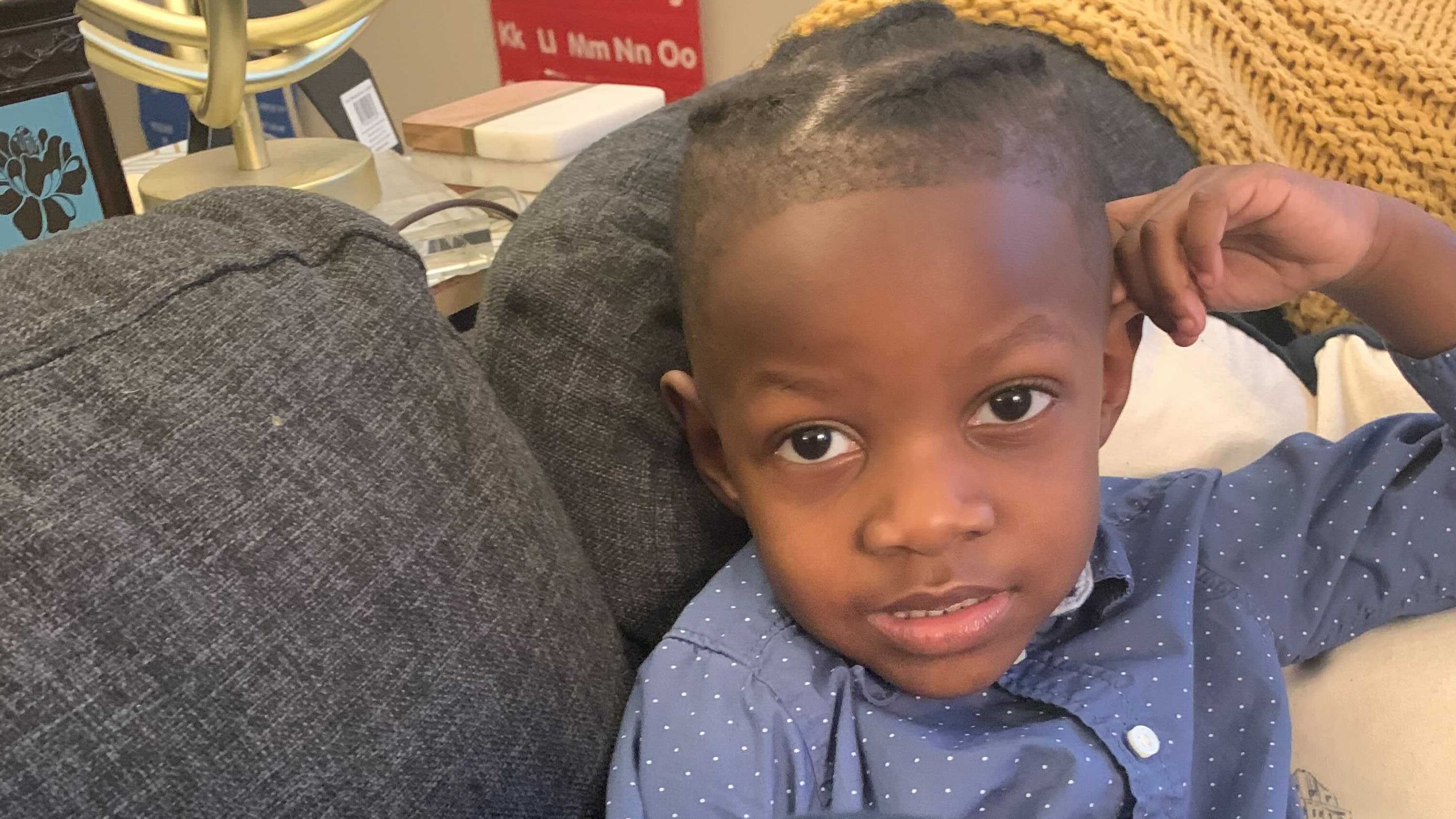 Four-year-old Gus Hawkins IV, known as "Jett," will be transferring to another  school, his mom says.