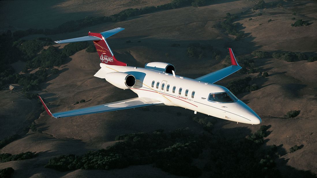 <strong>End of an era: </strong>But in February 2021, Learjet's parent company, Bombardier, announced that it was <a href="https://www.cnn.com/2021/02/11/business/learjet-bombardier-private-plane/index.html" target="_blank">ending mainstream production</a> of the famous plane. (Pictured: a 2005 shot of a Learjet 45XR). 
