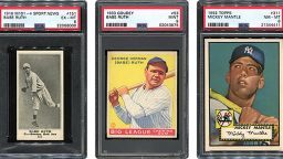 Thomas Newman baseball card collection