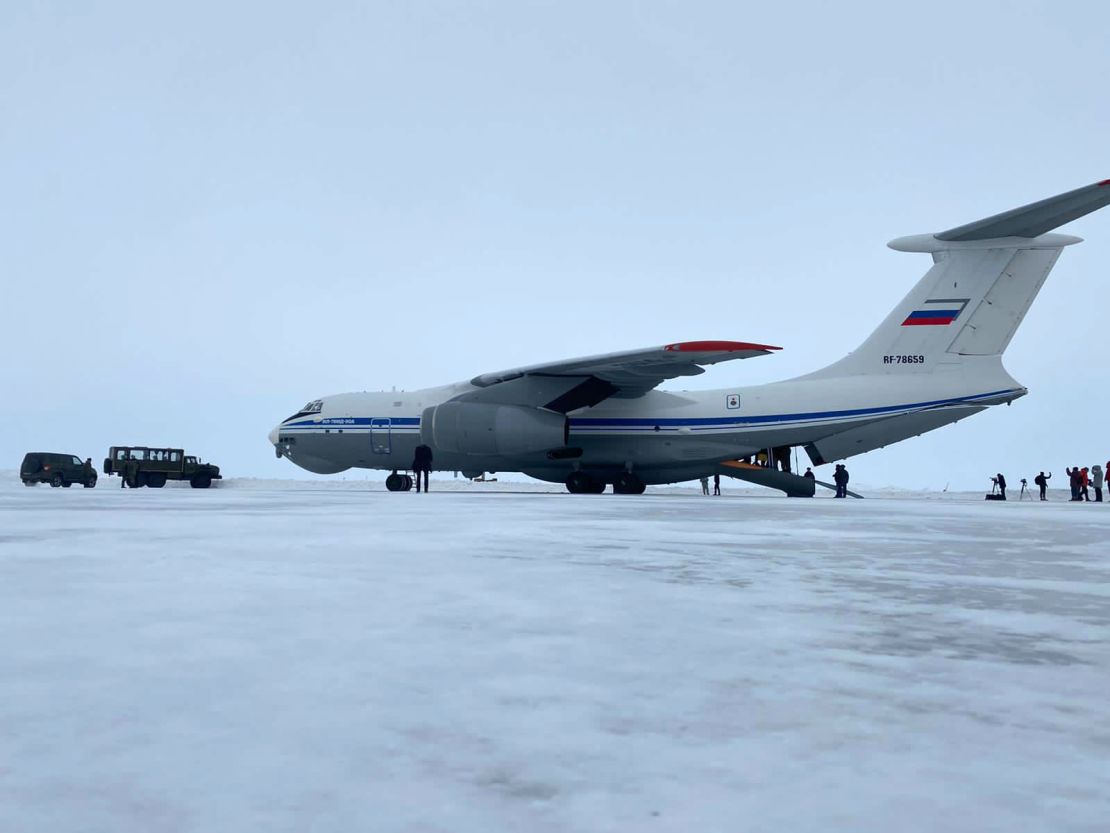 Even the fact that the four-engine Ilyushin Il-76 airlifter could land at all on the Franz Josef Land archipelago in the middle of the Arctic Ocean, is a testament to Moscow's growing military might.