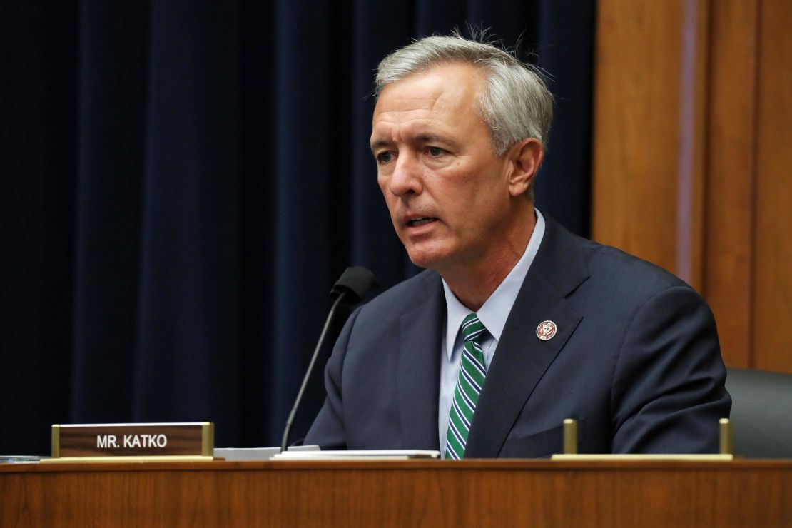 Rep. John Katko speaks during a hearing on Capitol Hill in September 2020.