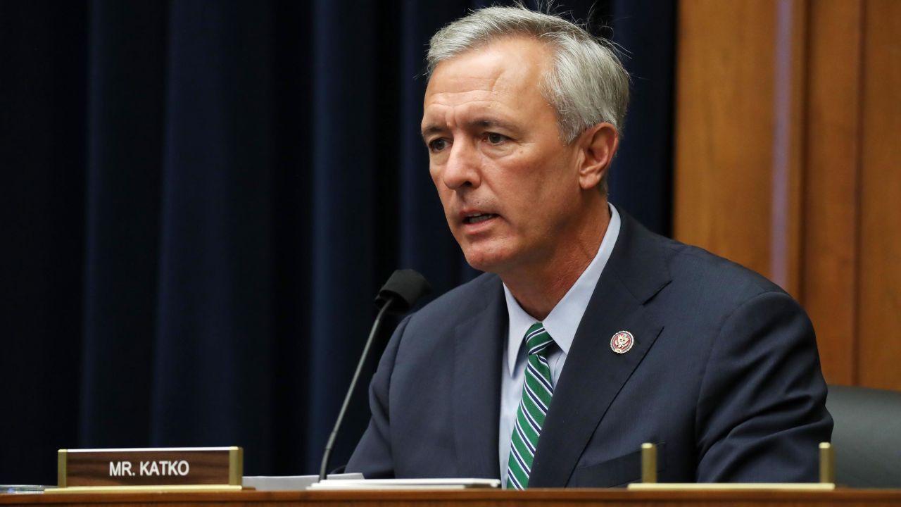 Rep. John Katko speaks during a hearing on Capitol Hill in September 2020.