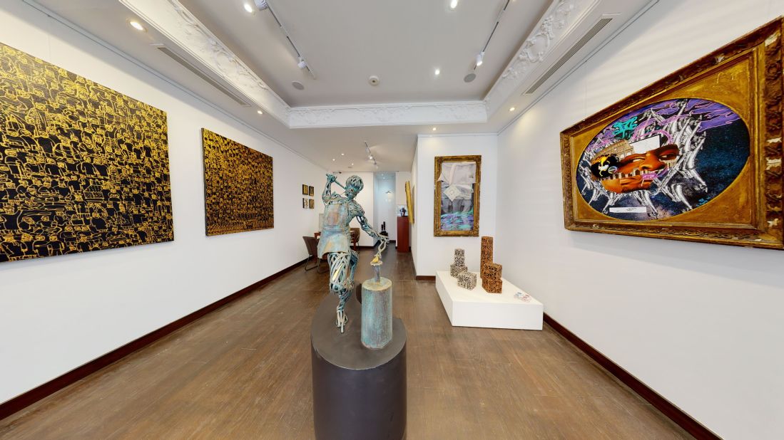It is being held at Signature African Art gallery, in London, from May 20 to June 19, 2021.