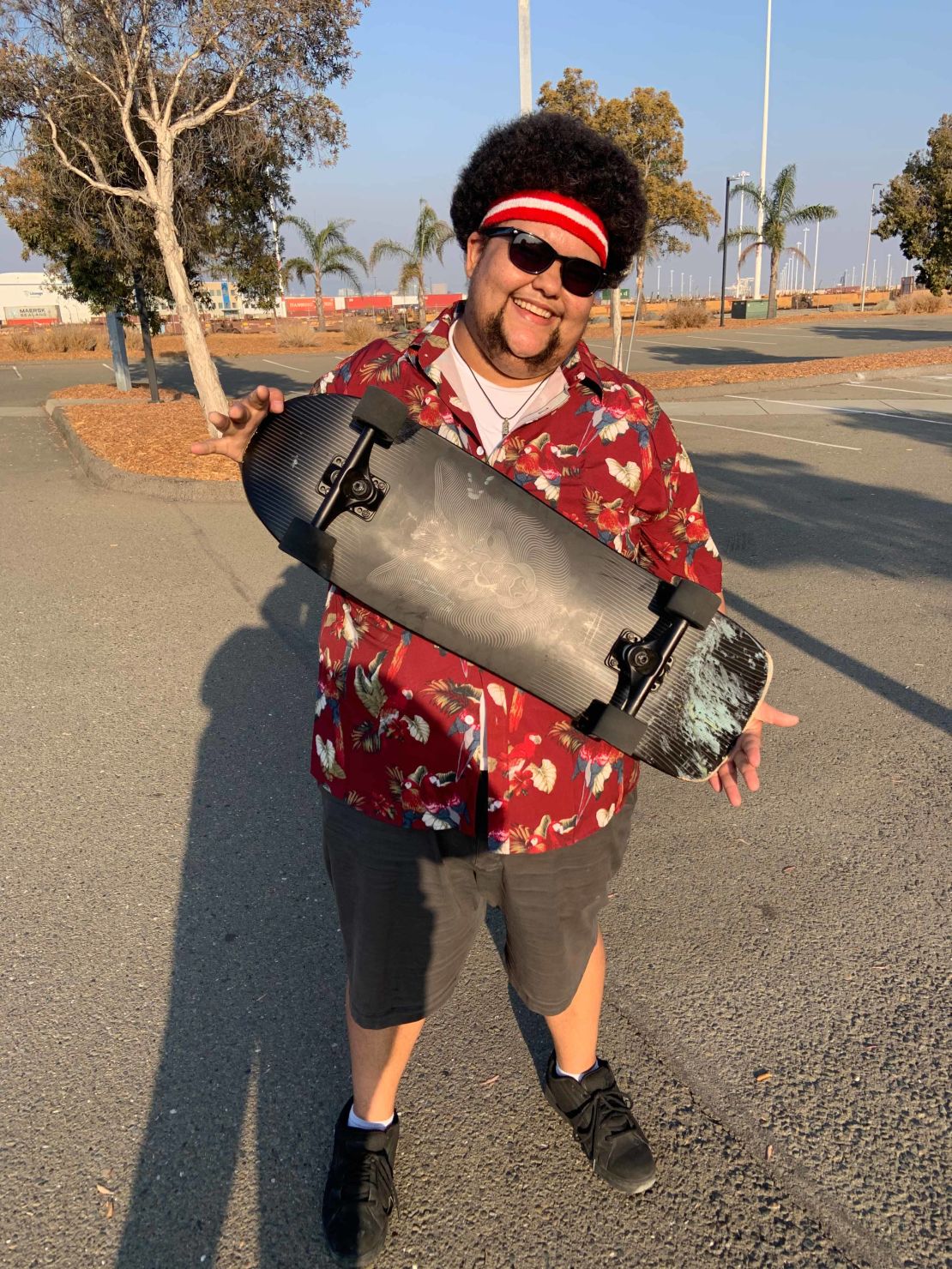 Andy Duran got motivated to get back into skateboarding while being stuck at home during the pandemic.