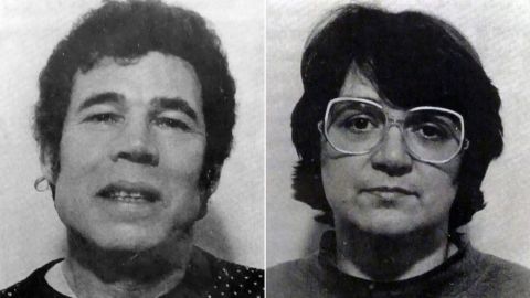 Britain's worst serial killer couple, Fred and Rose West. Fred West was charged with 12 murders, but killed himself in prison before he could face trial. Rose West was convicted of 10 murders, including that of her own daughter.