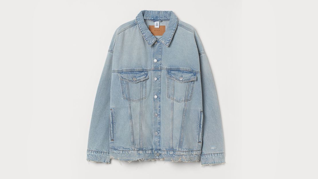 H&M+ Oversized Denim Jacket