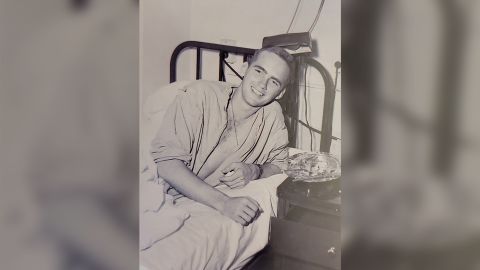 Then-1st Lt. Ralph Puckett Jr. sustained wounds in the Battle for Hill 205 that ended his combat tour in Korea.