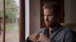 Prince Harry speaks with Oprah Winfrey on the Apple TV+ series "The Me You Can't See."
