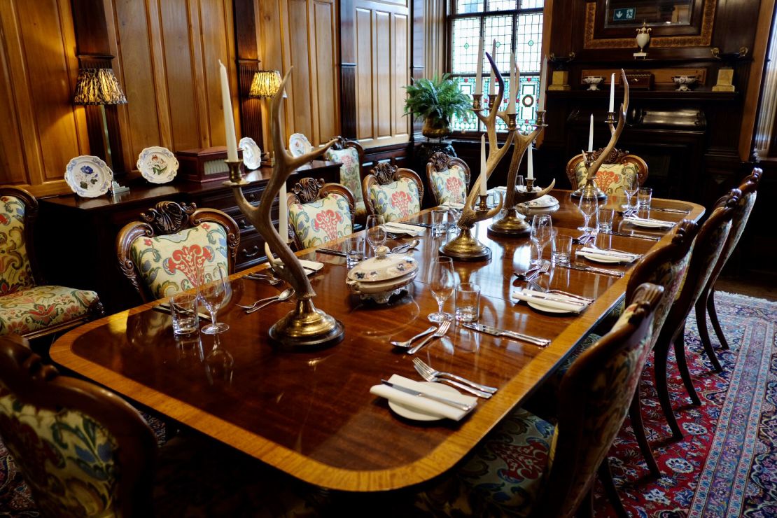 Feeling special? Guests can book out the Royal Waiting Room for private dining.