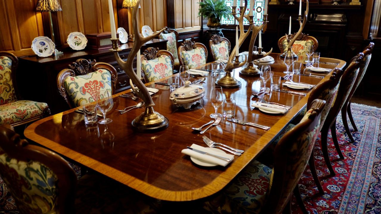 Feeling special? Guests can book out the Royal Waiting Room for private dining.