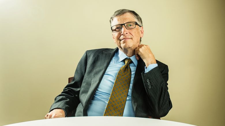 Microsoft co-founder and philanthropist Bill Gates, in Washington, DC on March 12, 2014.