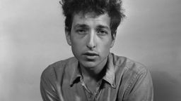 FILE-- Bob Dylan in New York in 1963. Dylan, one of the world's most influential rock musicians, was awarded the Nobel Prize in Literature on Oct. 13, 2016, for "having created new poetic expressions within the great American song tradition," in the words of the Swedish Academy. (William C. Eckenberg/The New York Times)