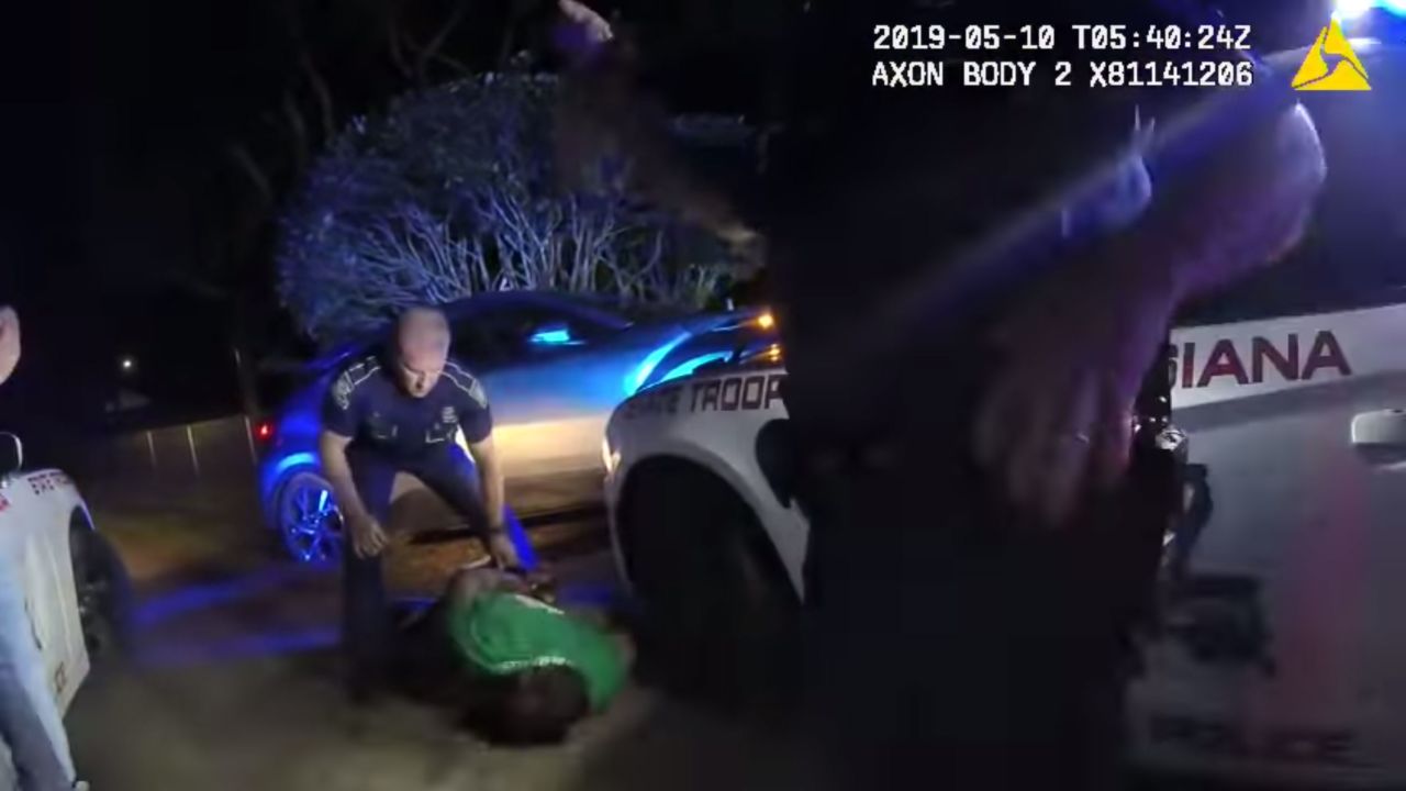 Body camera footage from the arrest. 