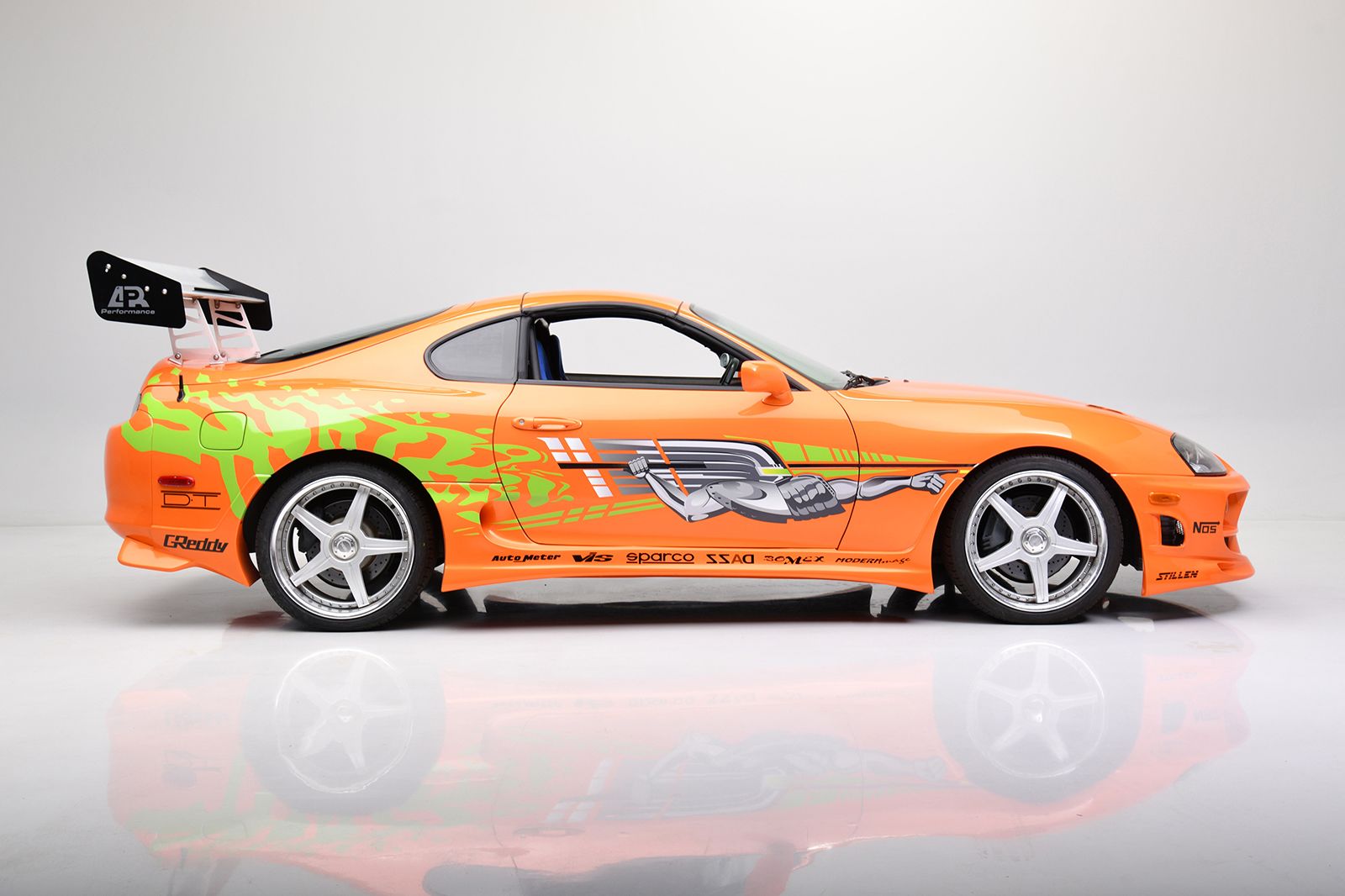Paul Walker's Toyota Supra in 'The Fast and the Furious' up for