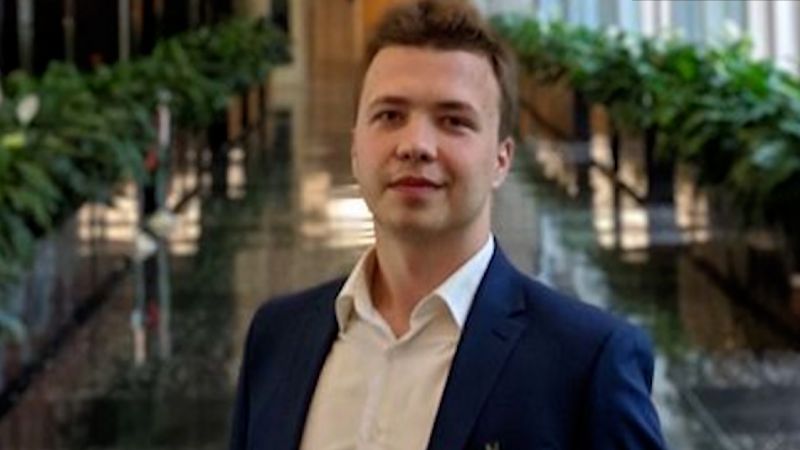 World leaders condemn arrest of Belarusian opposition activist