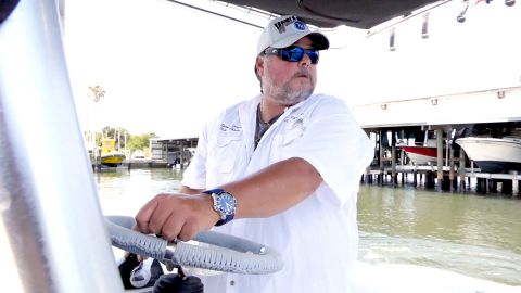 Rafael Rios, seen in photo, has owned a charter fishing boat out of St. Petersburg for 15 years and has been fishing the waters of Tampa Bay for 40 years.