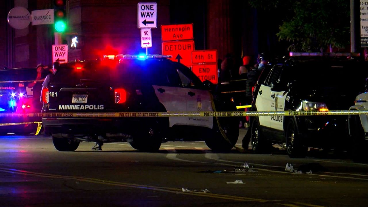 Police responded to a shooting in Minneapolis around bar closing early Saturday morning.