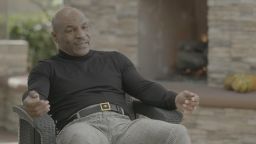 Mike Tyson is interviewed by Byron Pitts in the ABC News two-part documentary 'Mike Tyson: The Knockout' (ABC News).