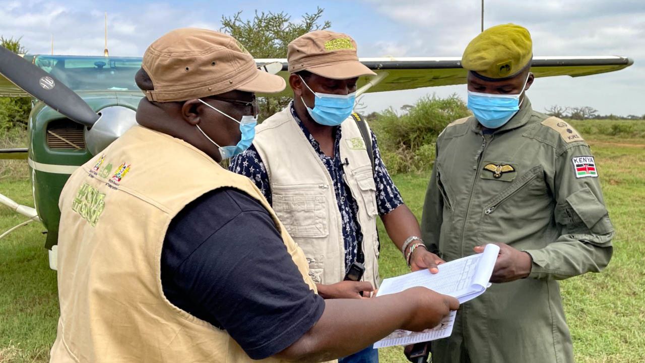 Conservationists are trying to count every single animal in Kenya.