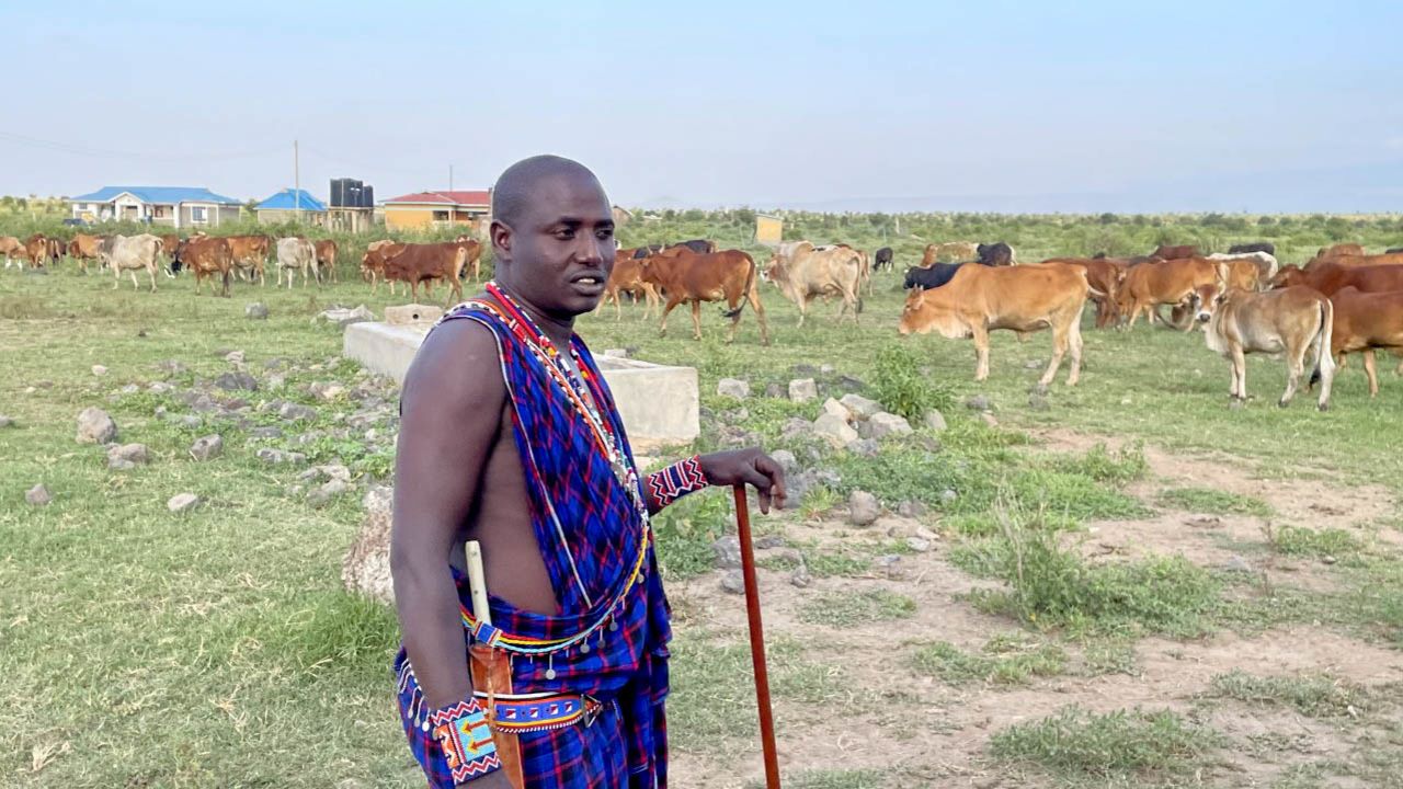 The Masaai people have been badly hit by the drop in tourism.