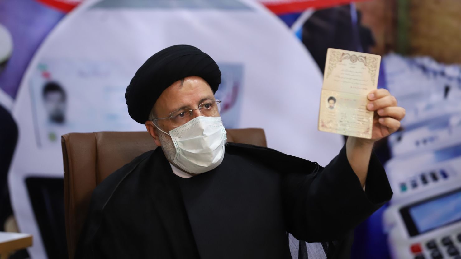 Iranian judiciary chief Ebrahim Raisi is a close ally of Supreme Leader Ayatollah Ali Khamenei. 