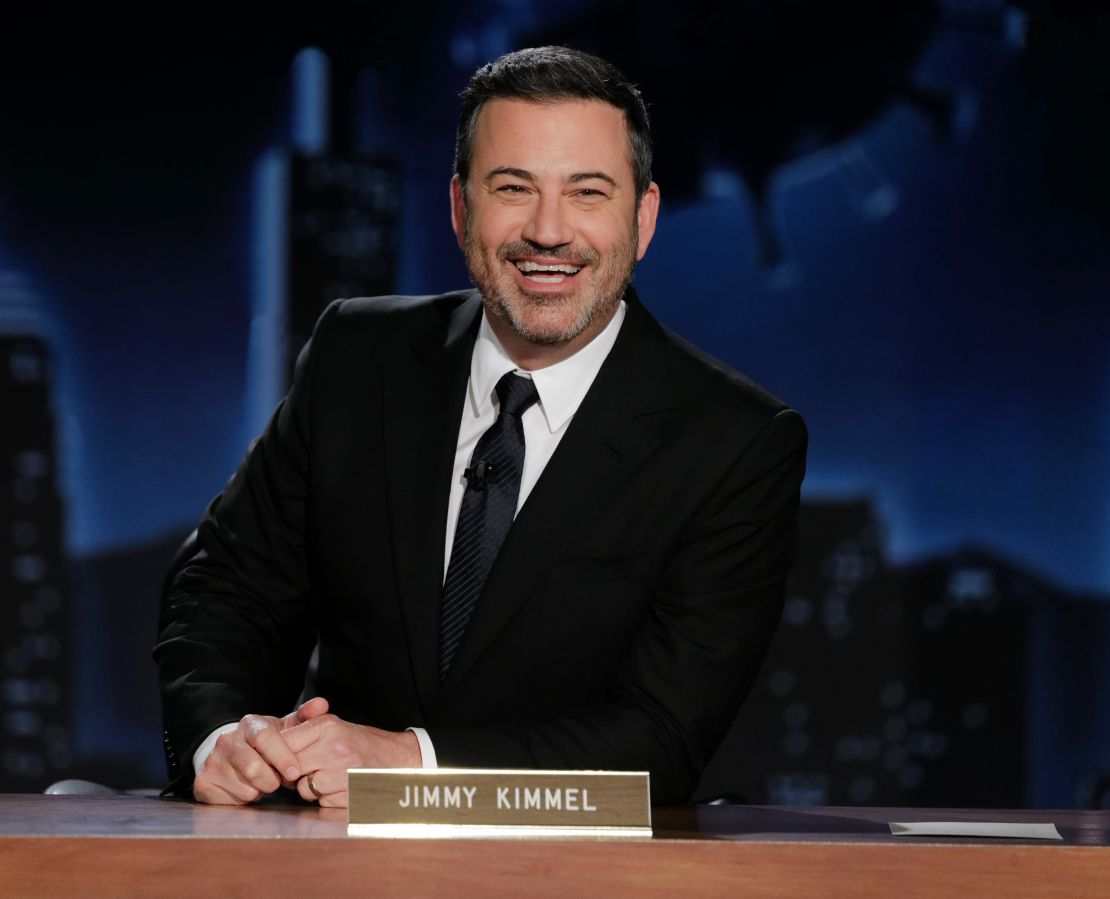 "Jimmy Kimmel Live!" airs every weeknight at 11:35 p.m. EST and features a diverse lineup of guests that include celebrities, athletes, musical acts, comedians and human interest subjects, along with comedy bits and a house band. 