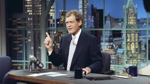 David Letterman on 'Late Night' in 1993.