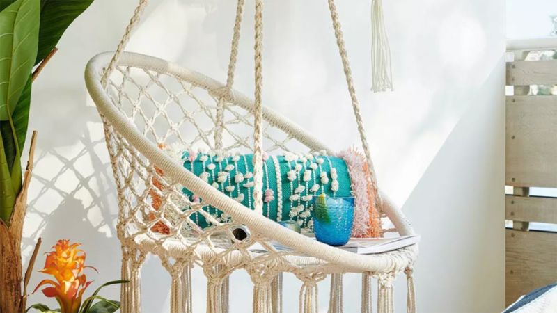 Opalhouse 2024 macrame hammock