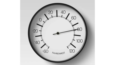 Room Essentials 10-Inch Round Dial Thermometer