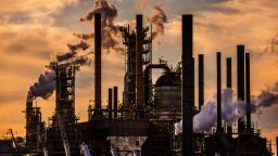 Oil refinery, owned by Exxon Mobil, is the second largest in the country on 28th February 2020 in Baton Rouge, Louisiana, United States. 