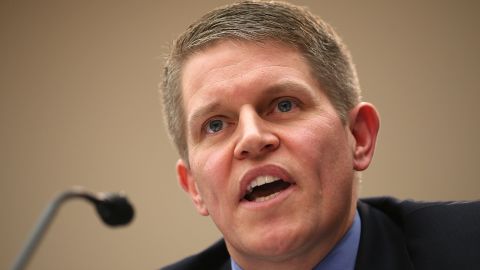 In this  January 23, 2013, file photo, David Chipman testifies during a hearing before the Congressional Gun Violence Prevention Task Force on Capitol Hill