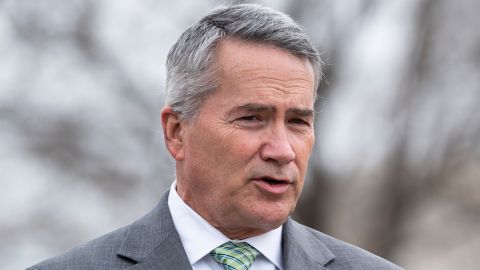 Rep. Jody Hice, a Republican congressman from Georgia, participates in the Freedom Caucus press conference on immigration outside the US Capitol in March.