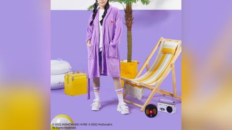 McDonald's is partnering with BTS for new merchandise.