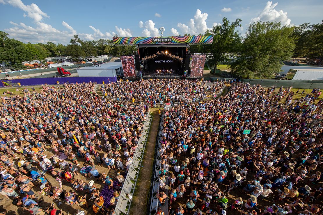 A picture from Bonnaroo Music & Arts Festival in 2019.