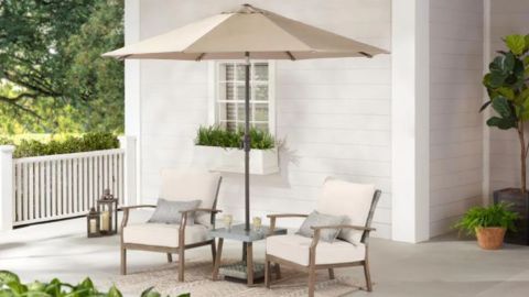 Hampton Bay Beachside 3-Piece Patio Bistro Set