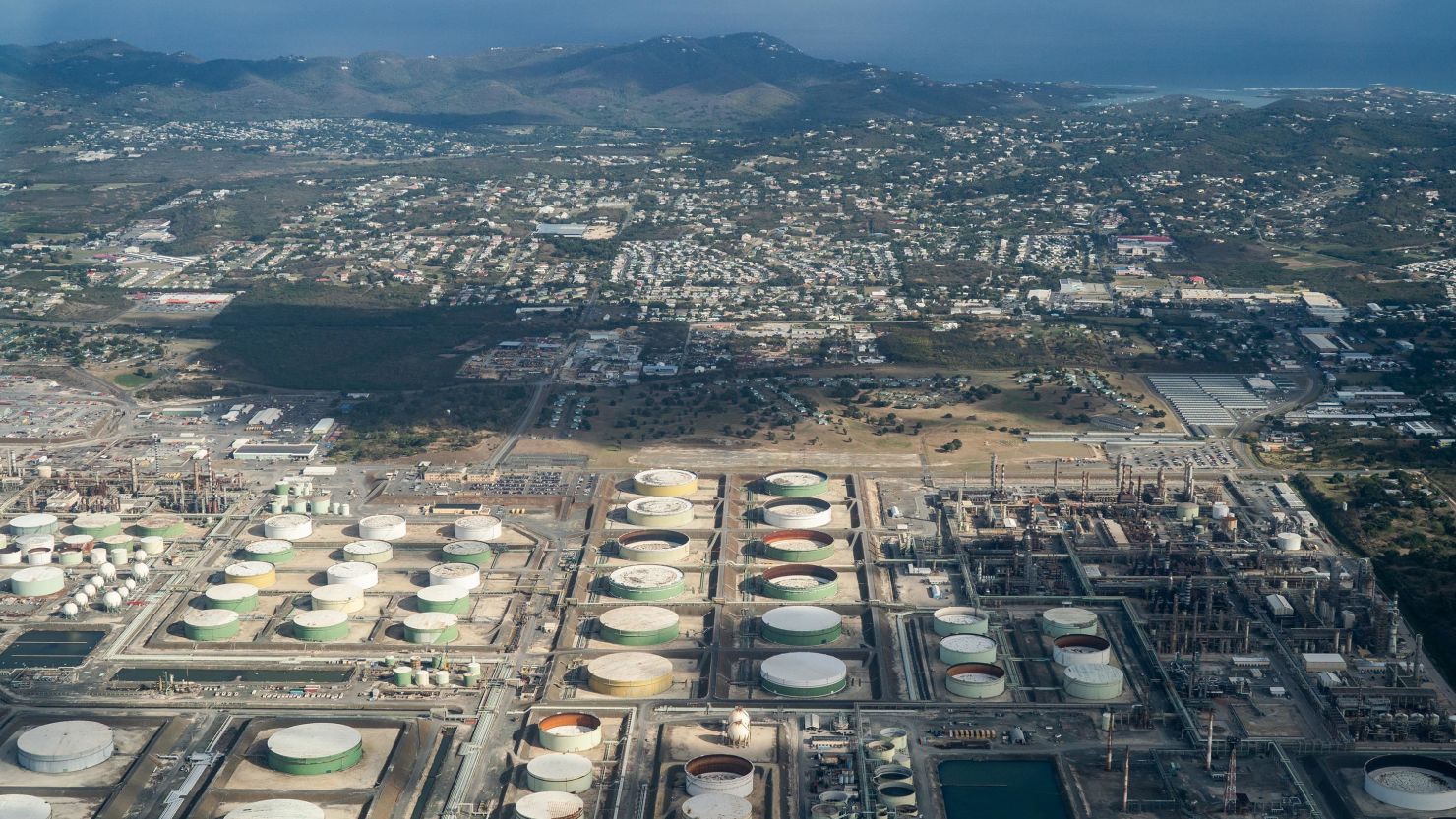 The EPA shut down the Limetree Bay refinery in St. Croix after it rained oil on nearby neighborhoods in mid-May. 