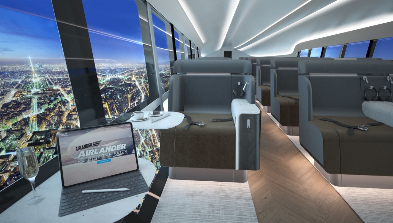 The airship is perfectly suited to inter-city journeys such as Seattle-Vancouver, says HAV.