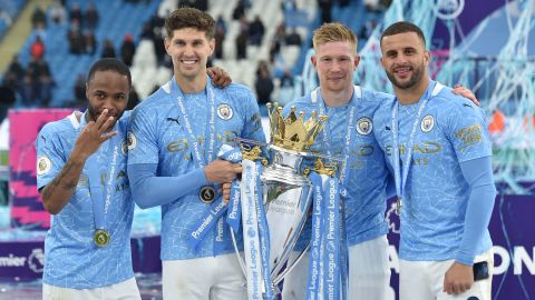 Manchester City feierte 2021 einen weiteren Triumph in der Premier League.