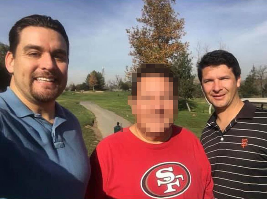 Rudometkin, right, was remembered by San Jose Councilmember Raul Peralez, left, as a "longtime great friend."