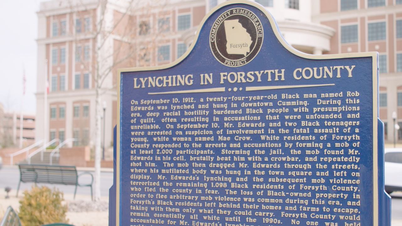 HR forsyth historical marker