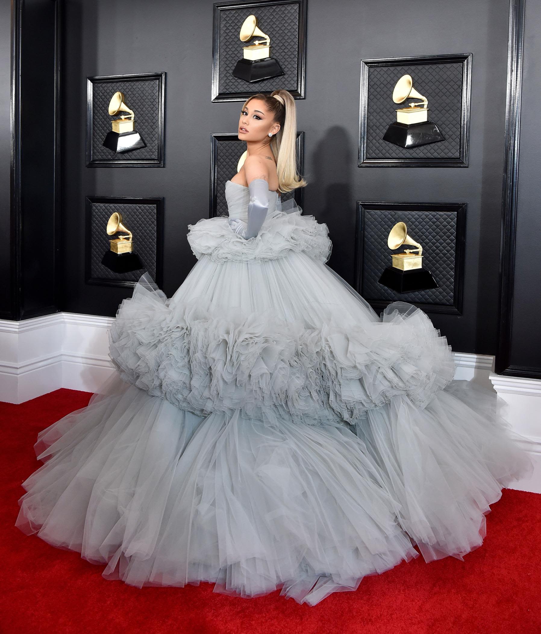 Download Ariana Grande Wedding Comparison Picture