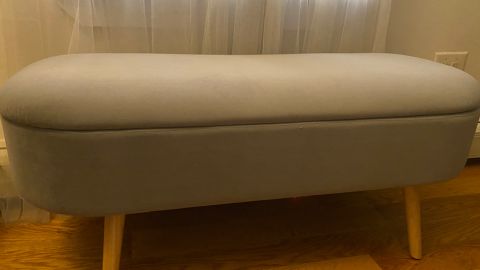 Harmati Velvet Storage Bench