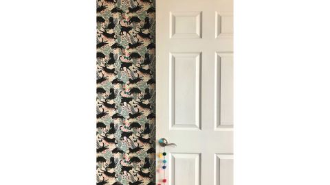 Spoonflower Peel and Stick Removable Woven Wallpaper