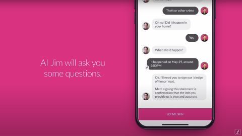 02 Lemonade insurance app AI Jim - screenshot