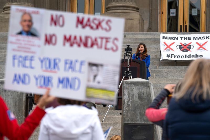 Idaho Lieutenant Governor Signs Ban On Mask Mandates While Governor Is ...