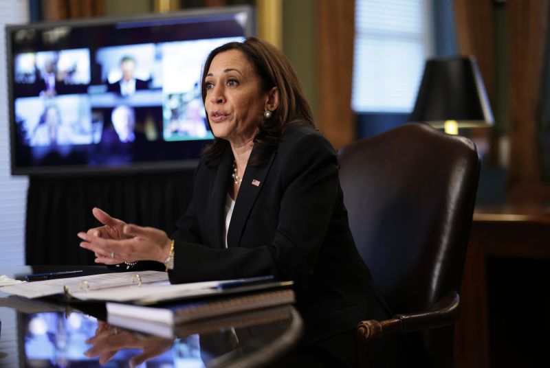 Bertrand Confusion surrounded what VP Harris border role would be