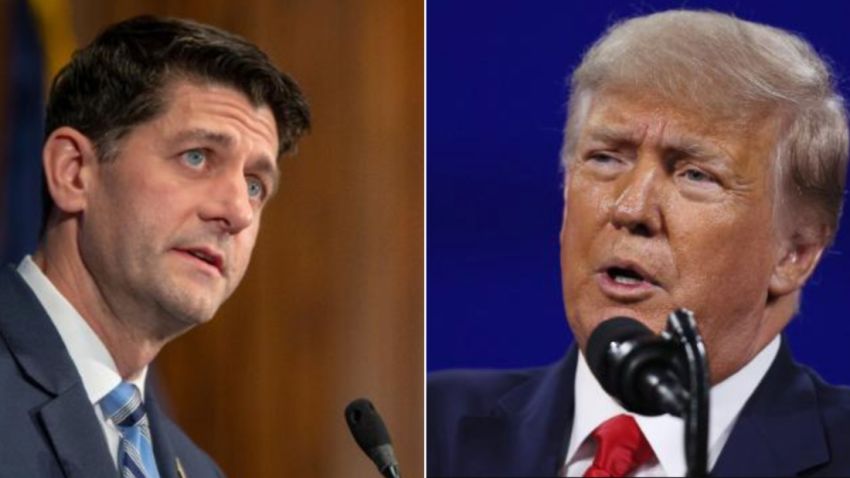 paul ryan donald trump split