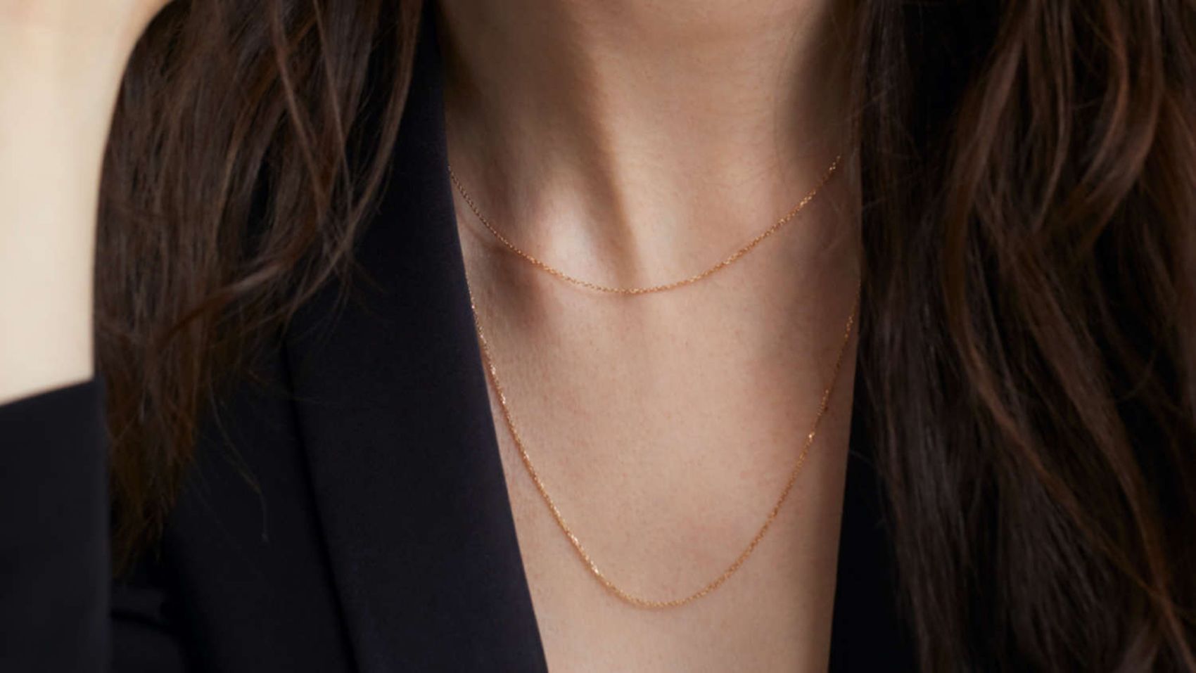 Mejuri 14K Yellow Gold Chain Necklaces: Baby Box Chain Necklace