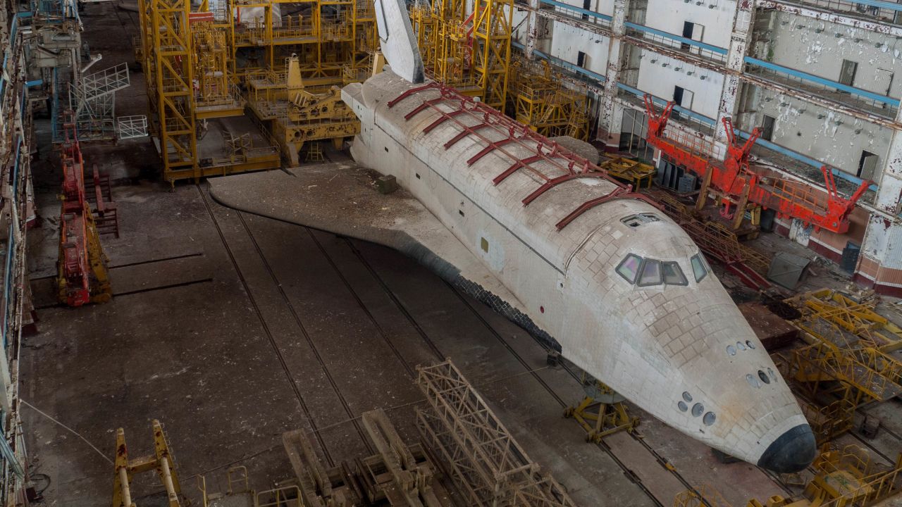 A file photo of an abandoned Space shuttle taken in 2010.