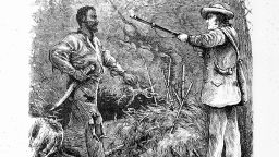 1831:  The discovery of Nat Turner (1800 - 1831), the American slave  leader who led an uprising of some 75 slaves in August 1831. He murdered his master's family and about 50 other whites in the vicinity and was eventually convicted and hanged. 